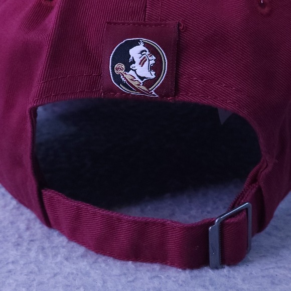 Nike Hat Florida State Seminoles Adult Garnet Futura Heritage86 Adjustable Cap - Picture 7 of 11